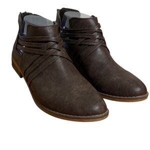 Rocket Dog Boho Indie Sleaze Ankle Booties Women 8.5 Model Off Duty Soft Grunge